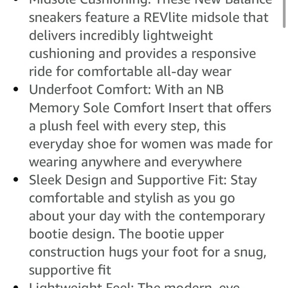 New Balance NWOB FuelCore lightweight running shoes - Picture 6 of 6